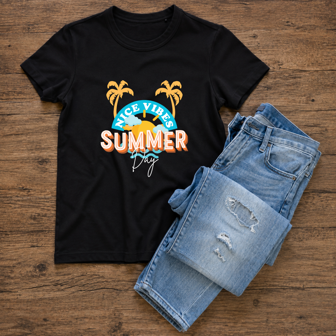 Summer Vibes Half Sleeve T-Shirt