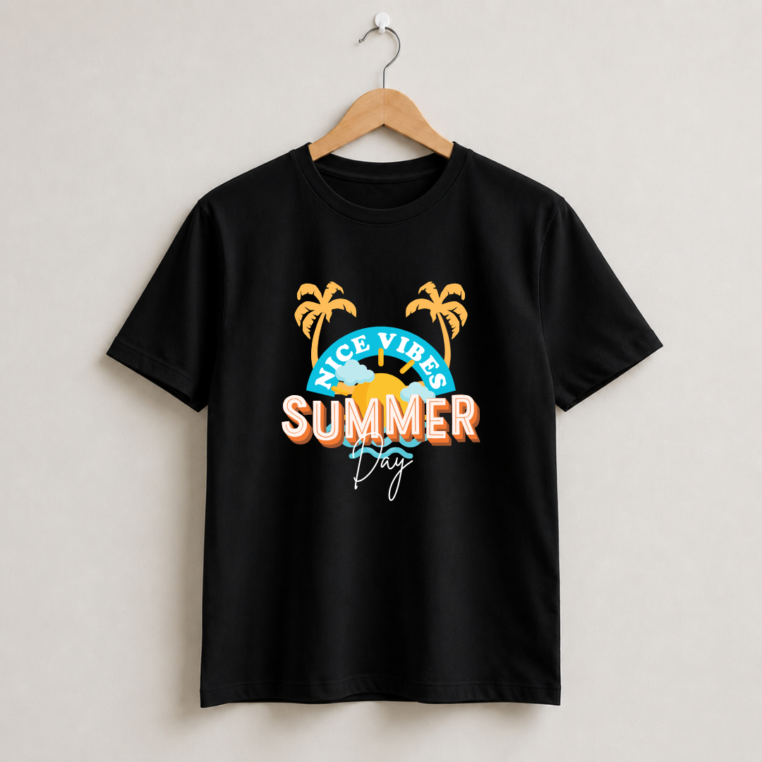 Summer Vibes Half Sleeve T-Shirt
