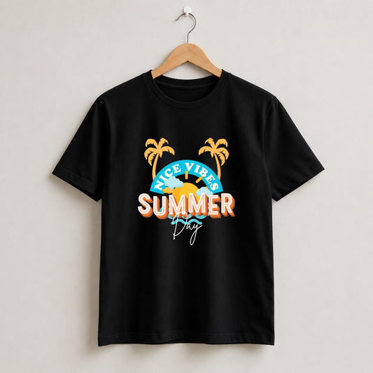 Summer Vibes Half Sleeve T-Shirt