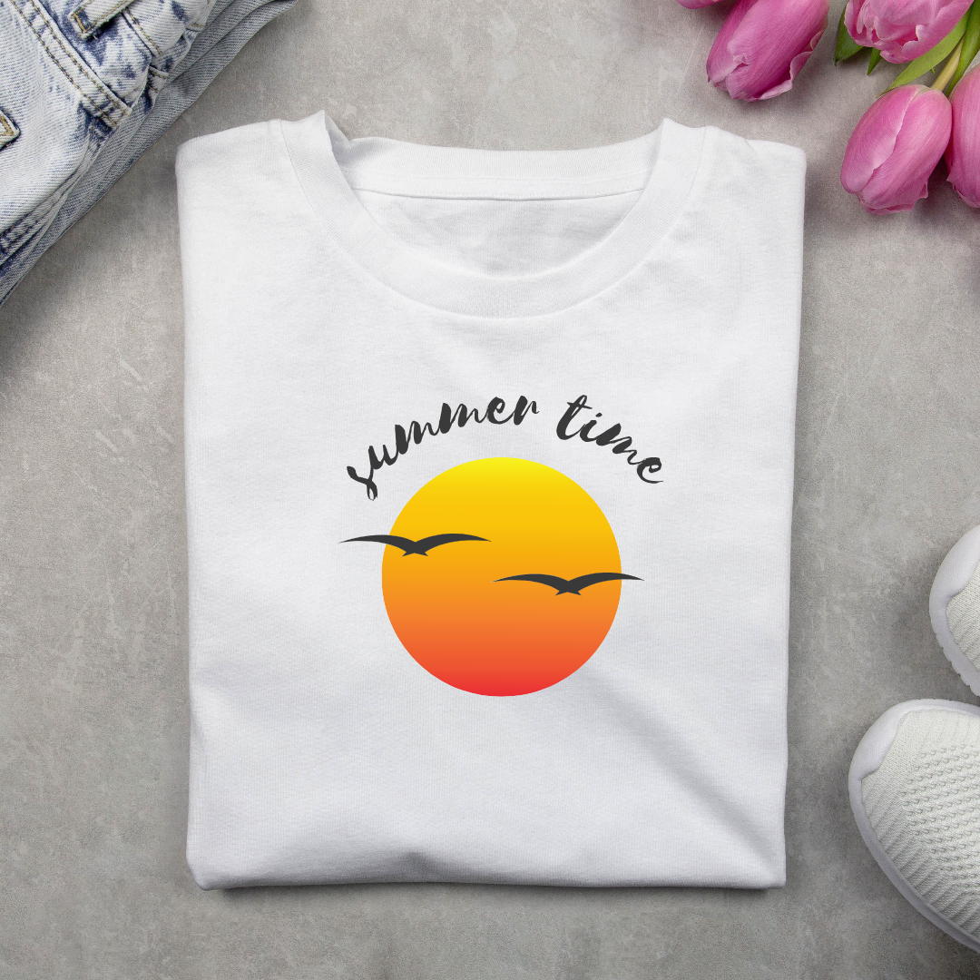 Summer Time Half Sleeve T-Shirt