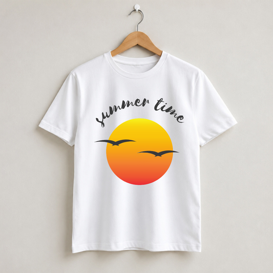 Summer Time Half Sleeve T-Shirt