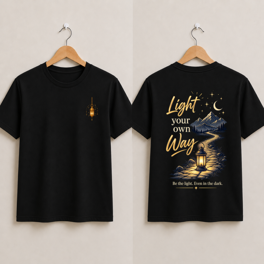 Light Your Own Way Half Sleeve T-Shirt