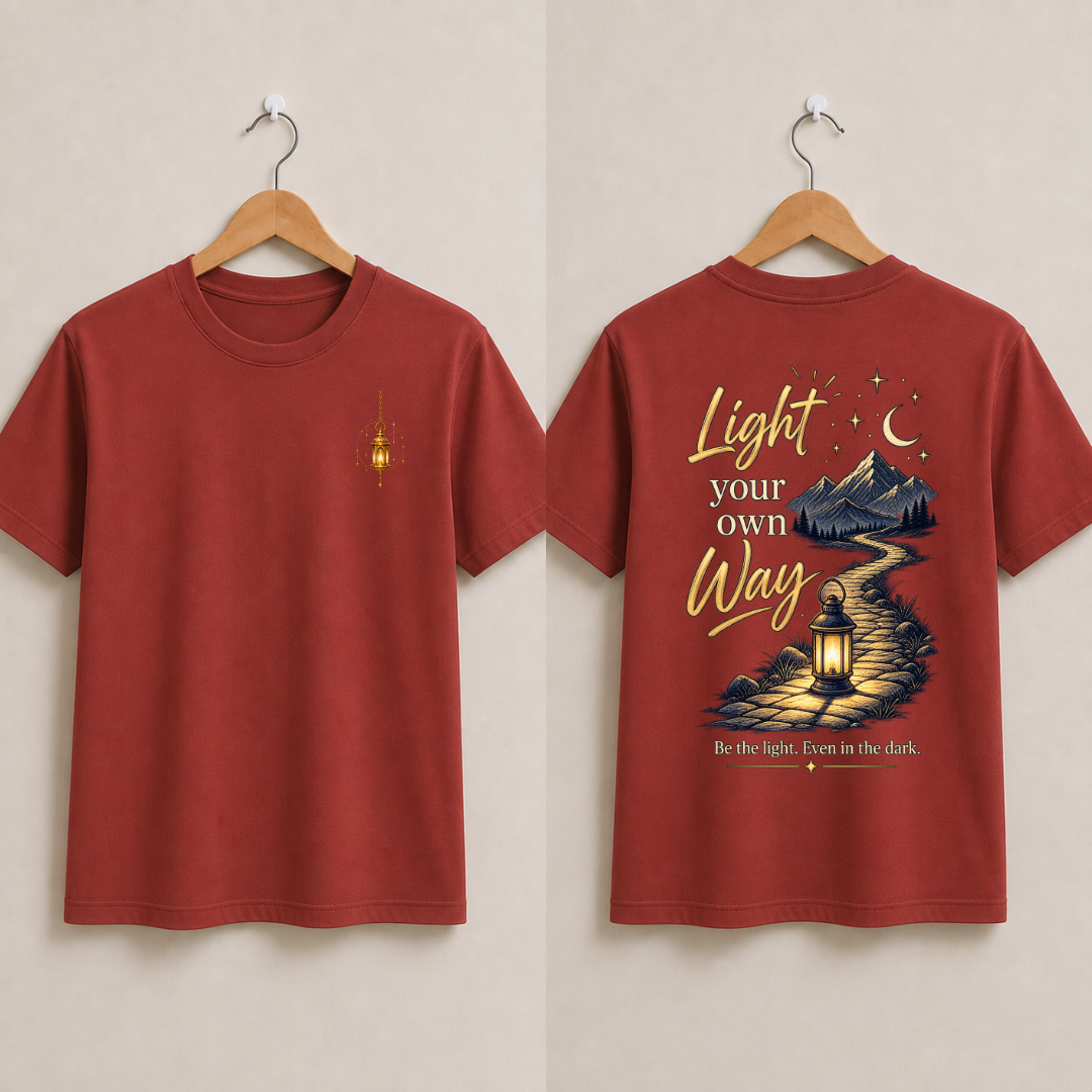 Light Your Own Way Half Sleeve T-Shirt