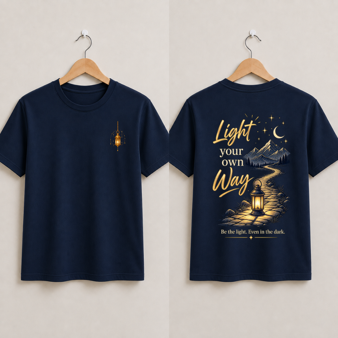 Light Your Own Way Half Sleeve T-Shirt