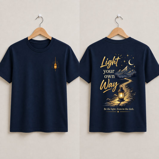 Light Your Own Way Half Sleeve T-Shirt