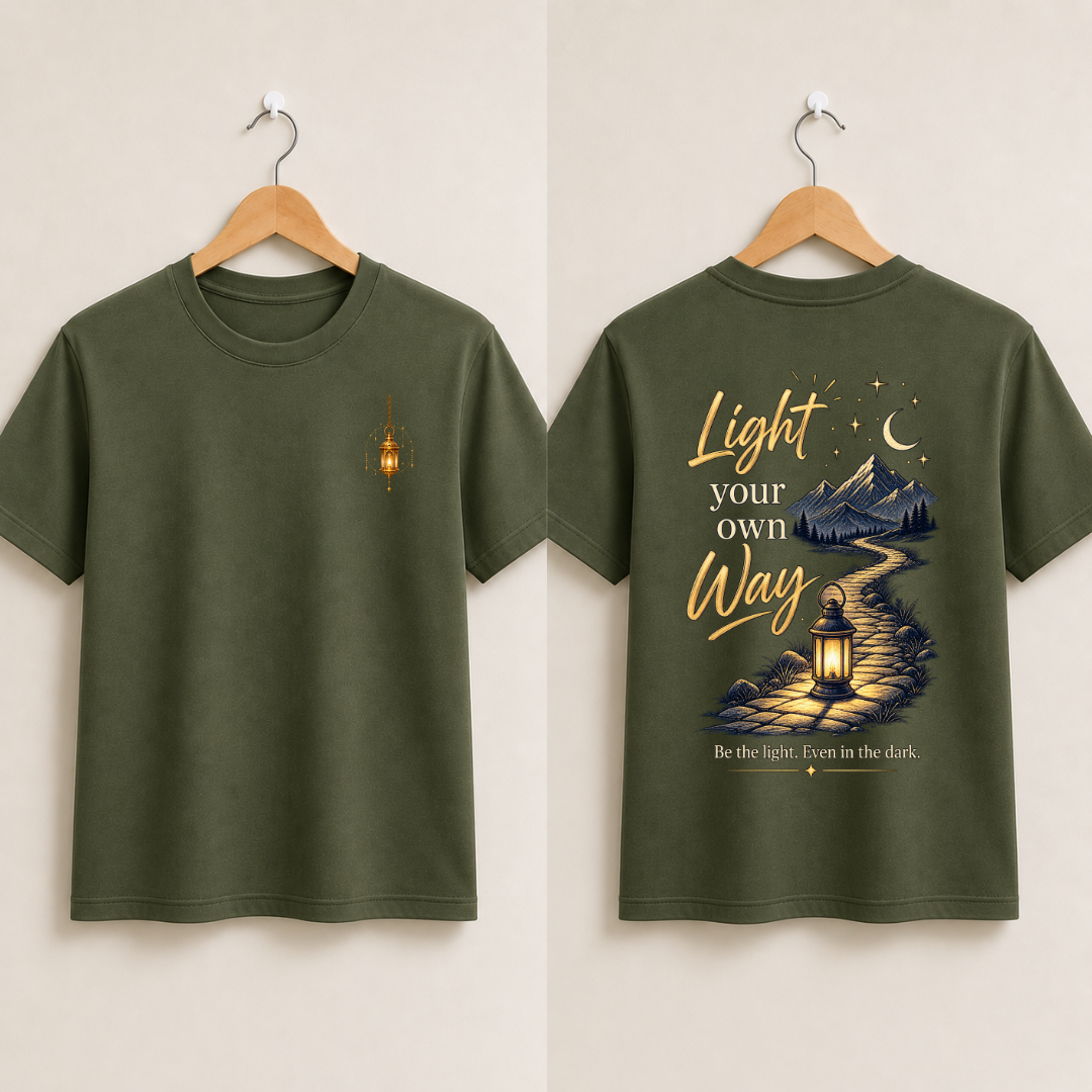Light Your Own Way Half Sleeve T-Shirt