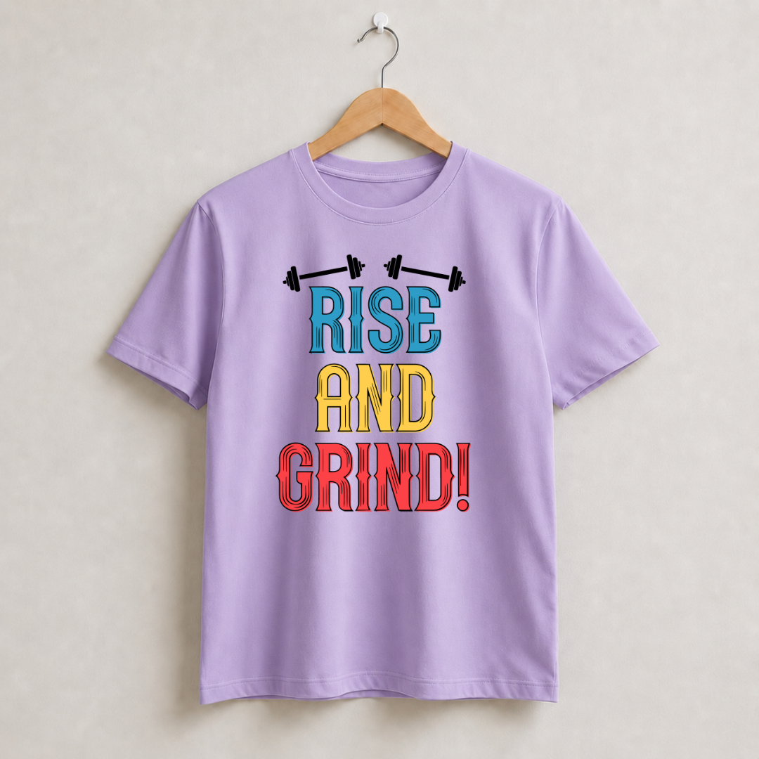 Rise And Grind Half Sleeve T-Shirt